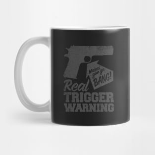 Real Gun Trigger Warning Mug